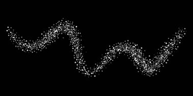 Gümüş parıltılı konfeti