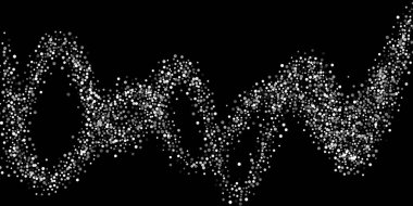 Gümüş parıltılı konfeti