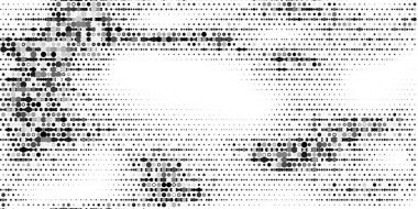 Soyut yarım ton noktaları.