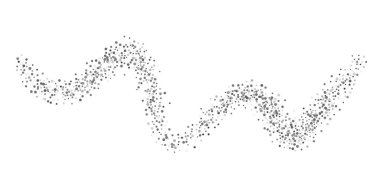 Gümüş parıltılı konfeti