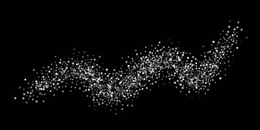 Gümüş parıltılı konfeti