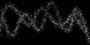 Gümüş parıltılı konfeti