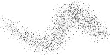 Gümüş parıltılı konfeti