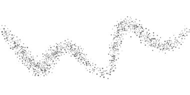 Gümüş parıltılı konfeti