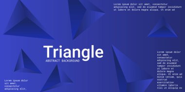 Üçgen arka plan. Üçgen piramitlerin soyut bileşimi.