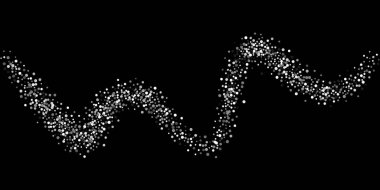 Gümüş parıltılı konfeti