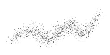 Gümüş parıltılı konfeti