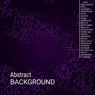 Neon yarım ton şablon arkaplanı.