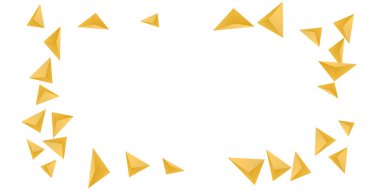 Üçgen arka plan. Üçgen kristallerin soyut bileşimi.