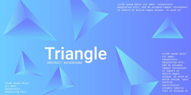 Üçgen arka plan. Üçgen piramitlerin soyut bileşimi.
