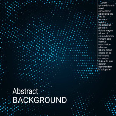 Soyut neon yarı ton noktaları.