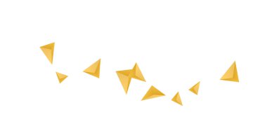 Üçgen arka plan. 3D üçgenlerin soyut bileşimi.