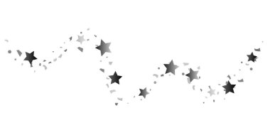  Gümüş parıltılı konfeti