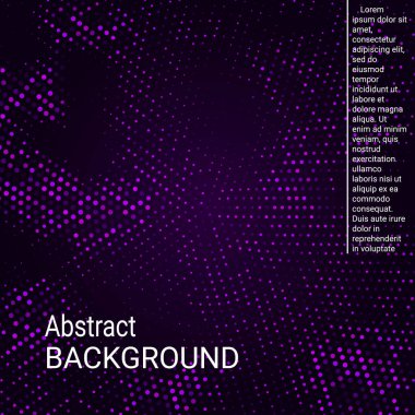 Neon yarım ton şablon arkaplanı.