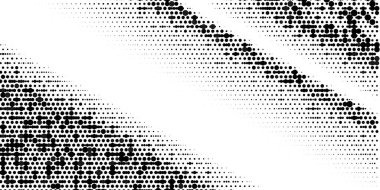 Soyut yarım ton noktaları.