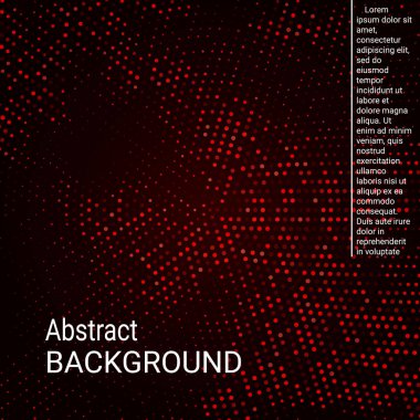 Vektör neon noktalı resim doku.