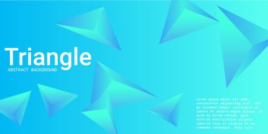 Üçgen arka plan. Üçgen piramitlerin soyut bileşimi.