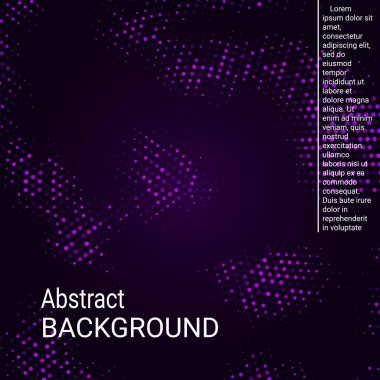 Neon yarım ton şablon arkaplanı.