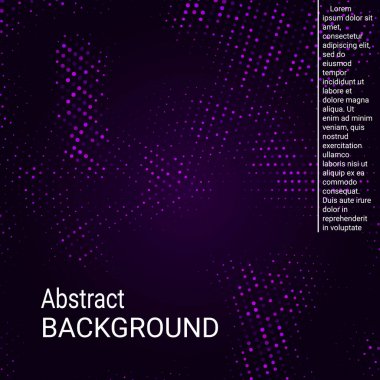 Neon yarım ton şablon arkaplanı.