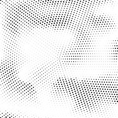 Siyah ve beyaz noktaların yarım tonlu Grange dokusu.