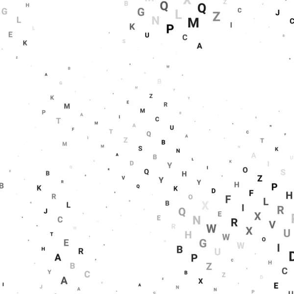 Textura de medio tono abstracta con letras . — Archivo Imágenes Vectoriales