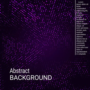 Vektör neon noktalı resim doku.