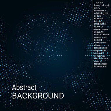 Vektör neon noktalı resim doku.