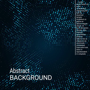 Soyut neon yarı ton noktaları.