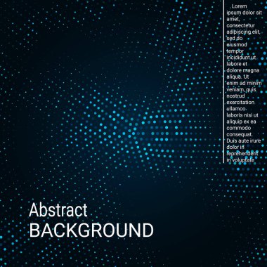 Soyut neon yarı ton noktaları.