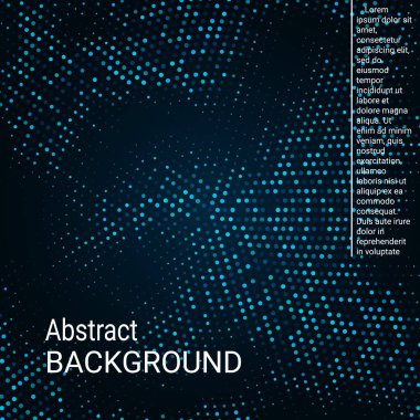 Vektör neon noktalı resim doku.