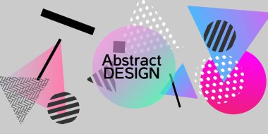 Geometrik soyut arkaplan.