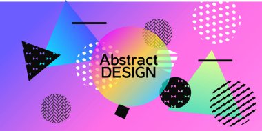 Geometrik soyut arkaplan.