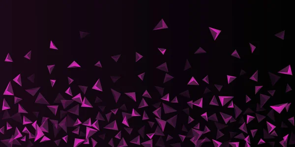 Fondo triangular. Composición abstracta de las pirámides triangulares — Vector de stock