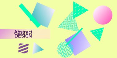 Geometrik soyut arkaplan.