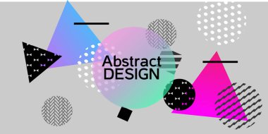 Geometrik soyut arkaplan.