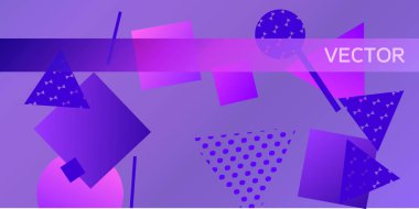 Geometrik soyut arkaplan.