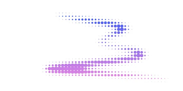 Padrão futurista gradual . — Vetor de Stock
