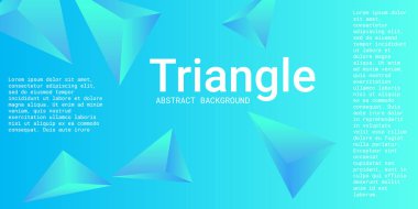 Üçgen arka plan. 3D üçgenlerin soyut bileşimi.