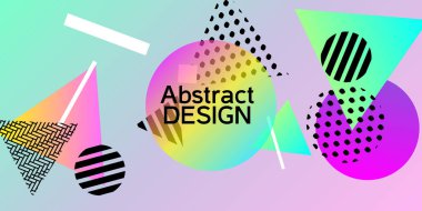 Geometrik soyut arkaplan.