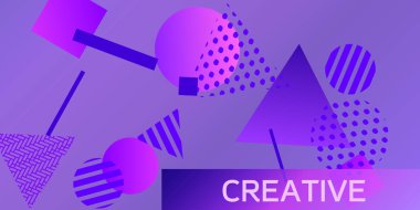 Geometrik soyut arkaplan.