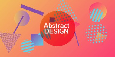 Geometrik soyut arkaplan.