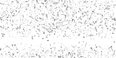 Beyaz arka planda gümüş parlaklık dokusu.