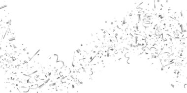 Beyaz arka planda gümüş parlaklık dokusu.