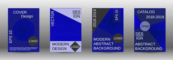 Arrière-plans créatifs avec gradient abstrait linéaire — Image vectorielle