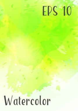 Vektör suluboya arkaplan.