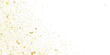 Altın parıltılı yıldız. 