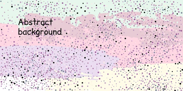 Points confettis sur fond rayé — Image vectorielle