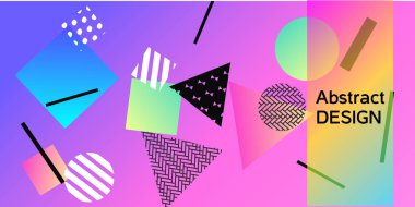 Geometrik soyut arkaplan.