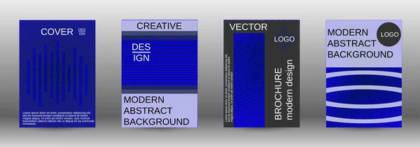 Arrière-plans créatifs avec gradient abstrait linéaire — Image vectorielle