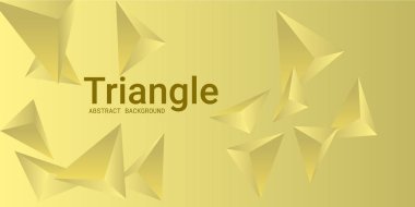 Üçgen arka plan. Üçgen kristallerin soyut bileşimi.